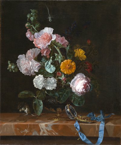 Vanitas con fiori da Willem van Aelst